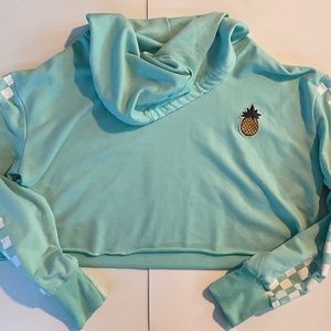 Amazon teal pineapple shirt: Size large